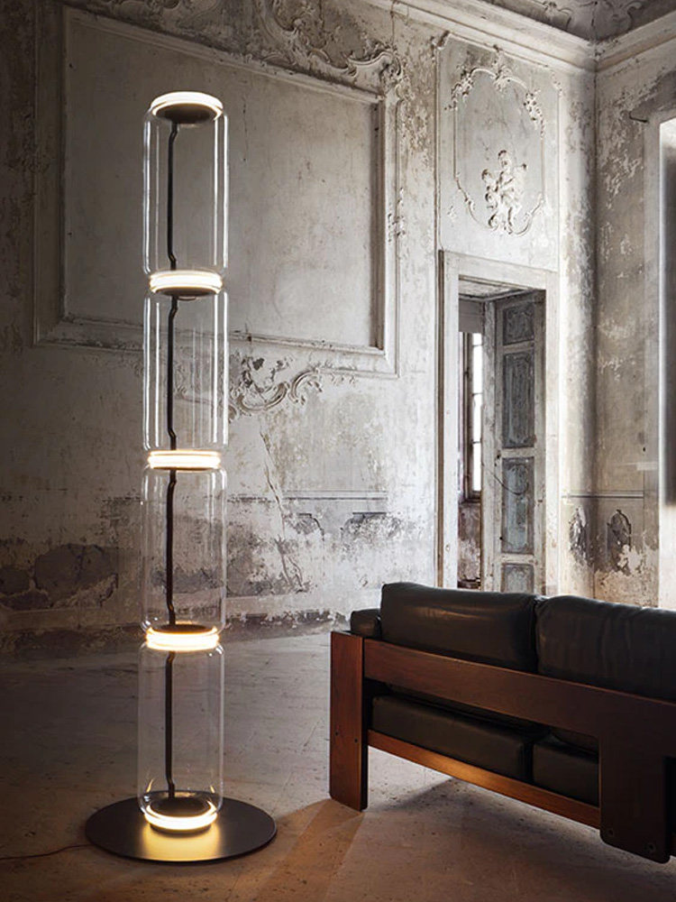 flos落地灯设计师时光隧道别墅会所酒店北欧led创意客展厅书房灯