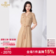 乔万尼19mm真丝蚕桑丝连衣裙2025新款高端女装商场同款ET2E251302