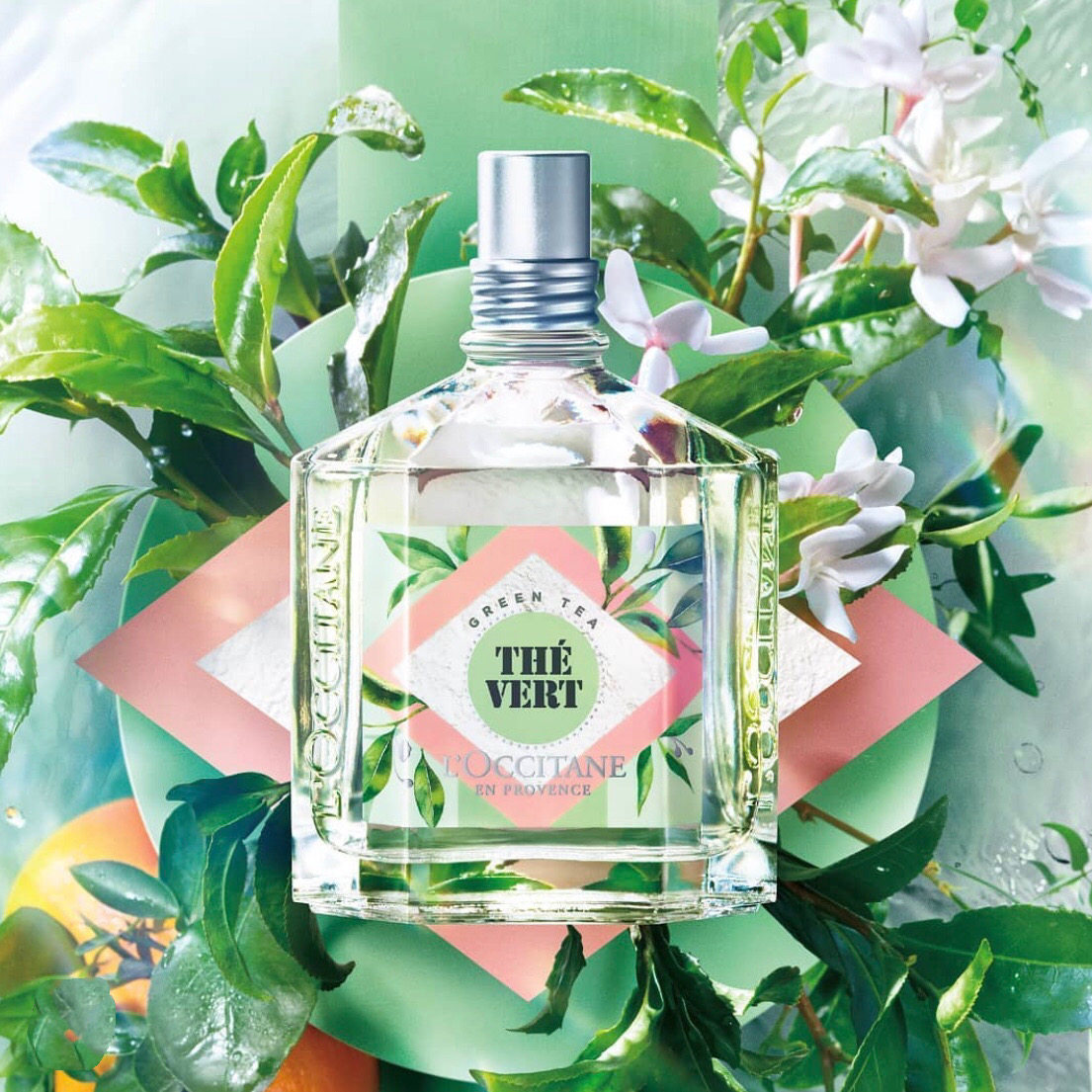 loccitane/欧舒丹2020夏季限定thé vert绿茶淡香水100优惠券