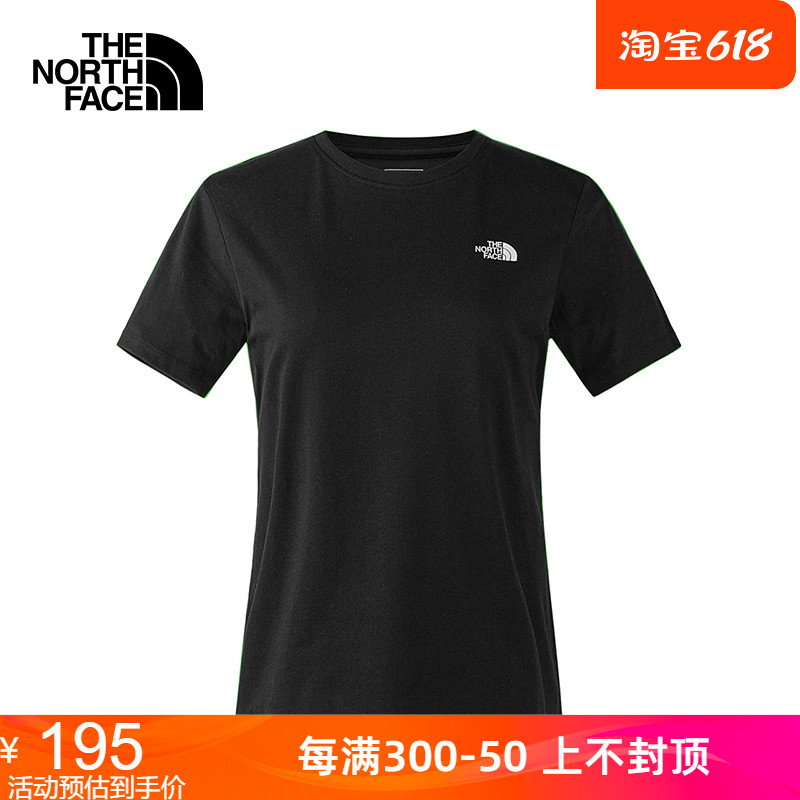 TheNorthFace北面短袖速干t恤女24春夏新款户外运动休闲半袖89QT