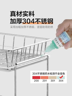 水杯架子茶杯沥水架304不锈钢家用双层带托盘玻璃杯子收纳置物架