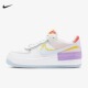 耐克女鞋Nike Air Force 1 AF1马卡龙彩虹空军一号板鞋CW2630-141