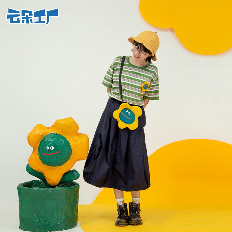 雲朵工廠恐龍花學家花朵半裙貼花休閑春夏新款長裙半身裙女可愛在類目 女裝/女士精品, 半身裙中 - 來自Buy2taobao.com提供專業的淘寶代購服務