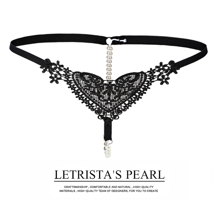 一折情趣内裤珍珠按摩