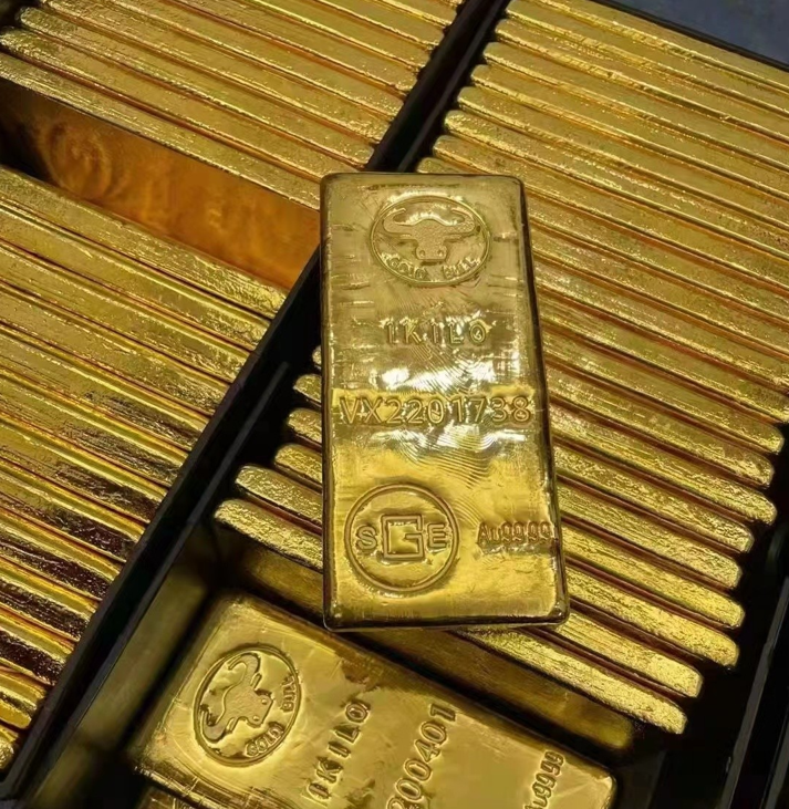 黄金珠宝金条足金au9999系列投资原料金砖收藏保值增值送礼收藏