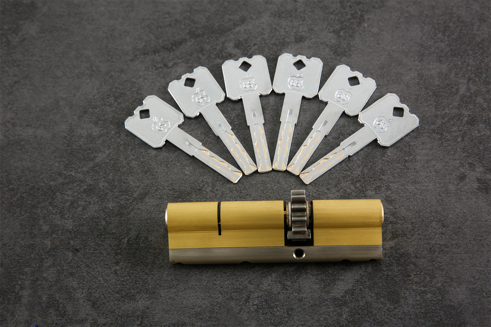 13齿轮锁芯超c级叶片钥匙琪豪奇豪春天金和美顾家龙裕防盗门锁芯