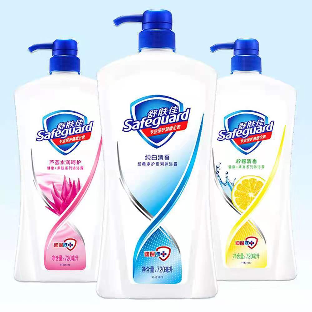 舒肤佳沐浴露纯白清香720ml