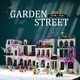聚航科技欧洲花街伦敦花房创意建筑街景系列小颗粒拼装积木玩具