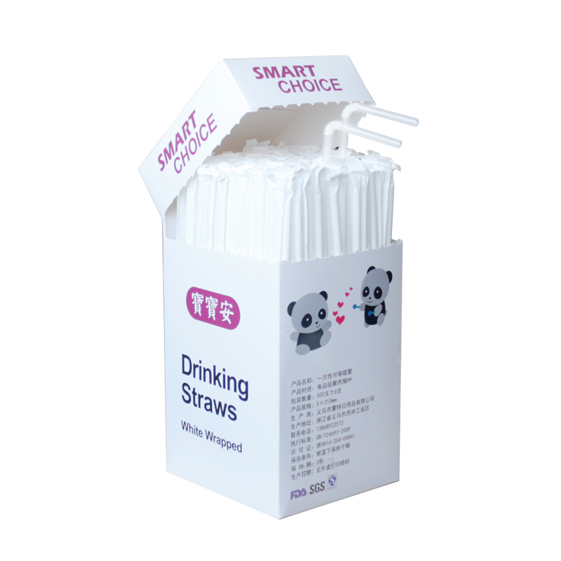 独立包装吸管一次性可弯细管孕妇儿童家用透明食品级牛奶饮料