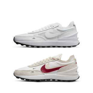 Nike Waffle One 女款 白色轻便低帮运动休闲跑鞋鞋 DC2533-103