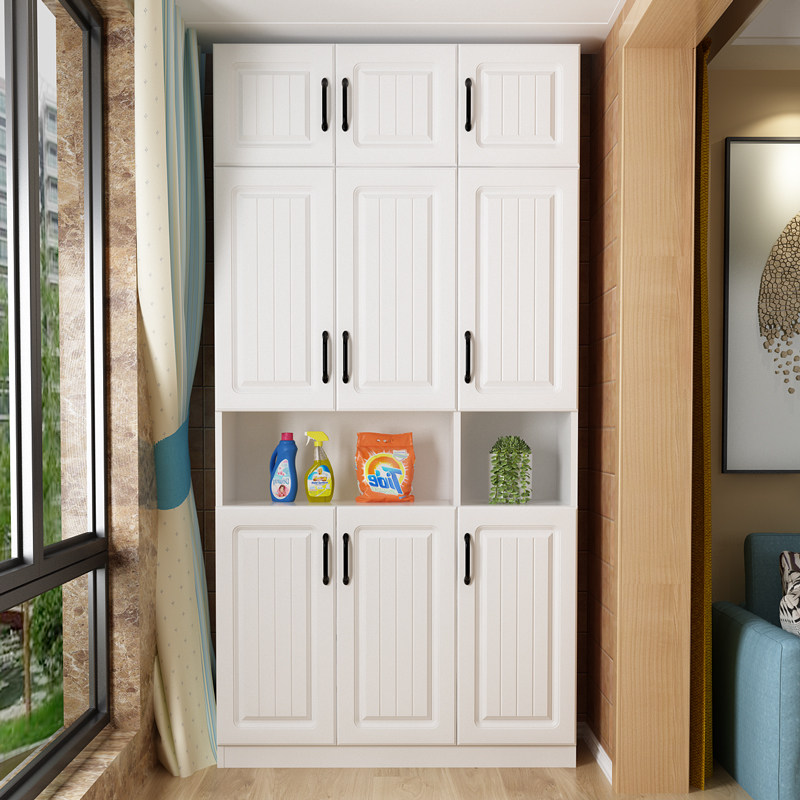 飞韵家居旗舰店的优惠券大全—欧式阳台柜收纳柜置物柜家用储物柜防晒