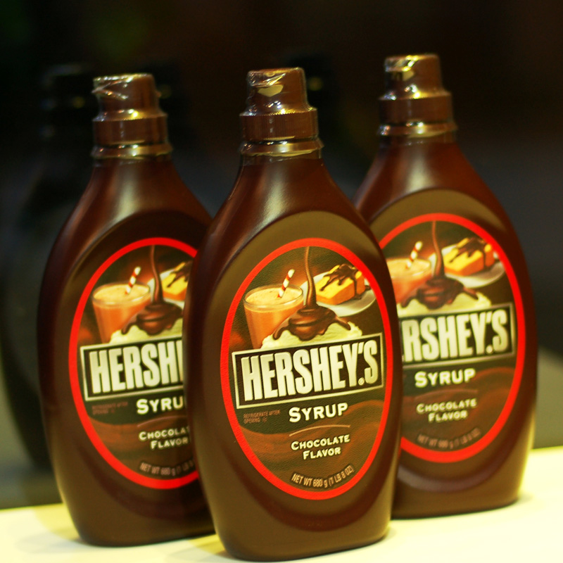 明炯意大利咖啡 HERSHEY'S美国原装 好时巧克力风味酱623克