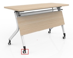 学生桌简约高档折叠桌培训桌长条桌会议培训台折叠桌办公桌移动