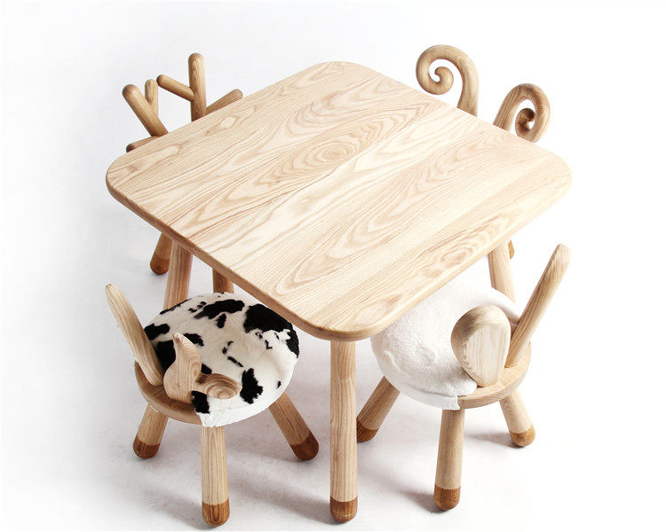 麋鹿书架置物架回头鹿边几角几玄关桌动物创意落地摆件大师设计