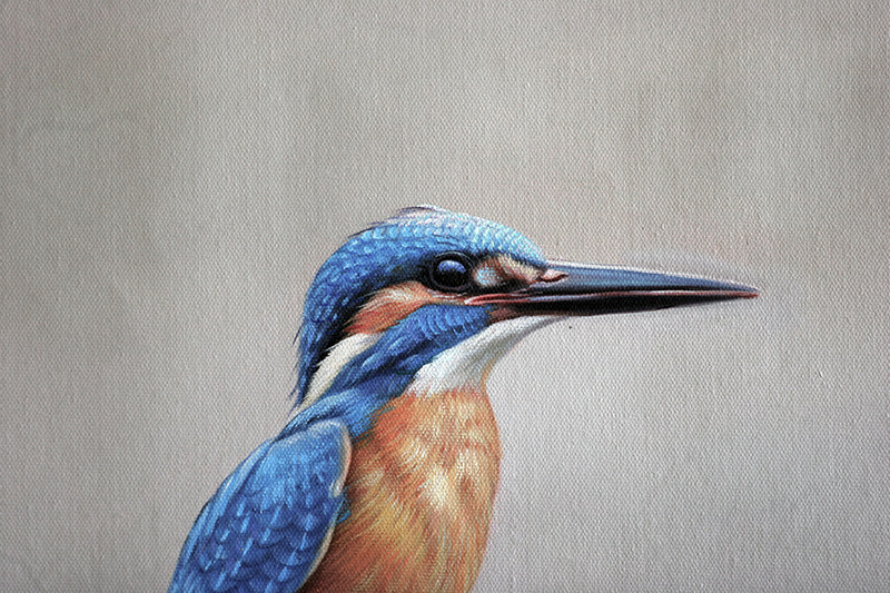 【学院艺术】福建师范学院 黄少武《小翠鸟》|写实精品