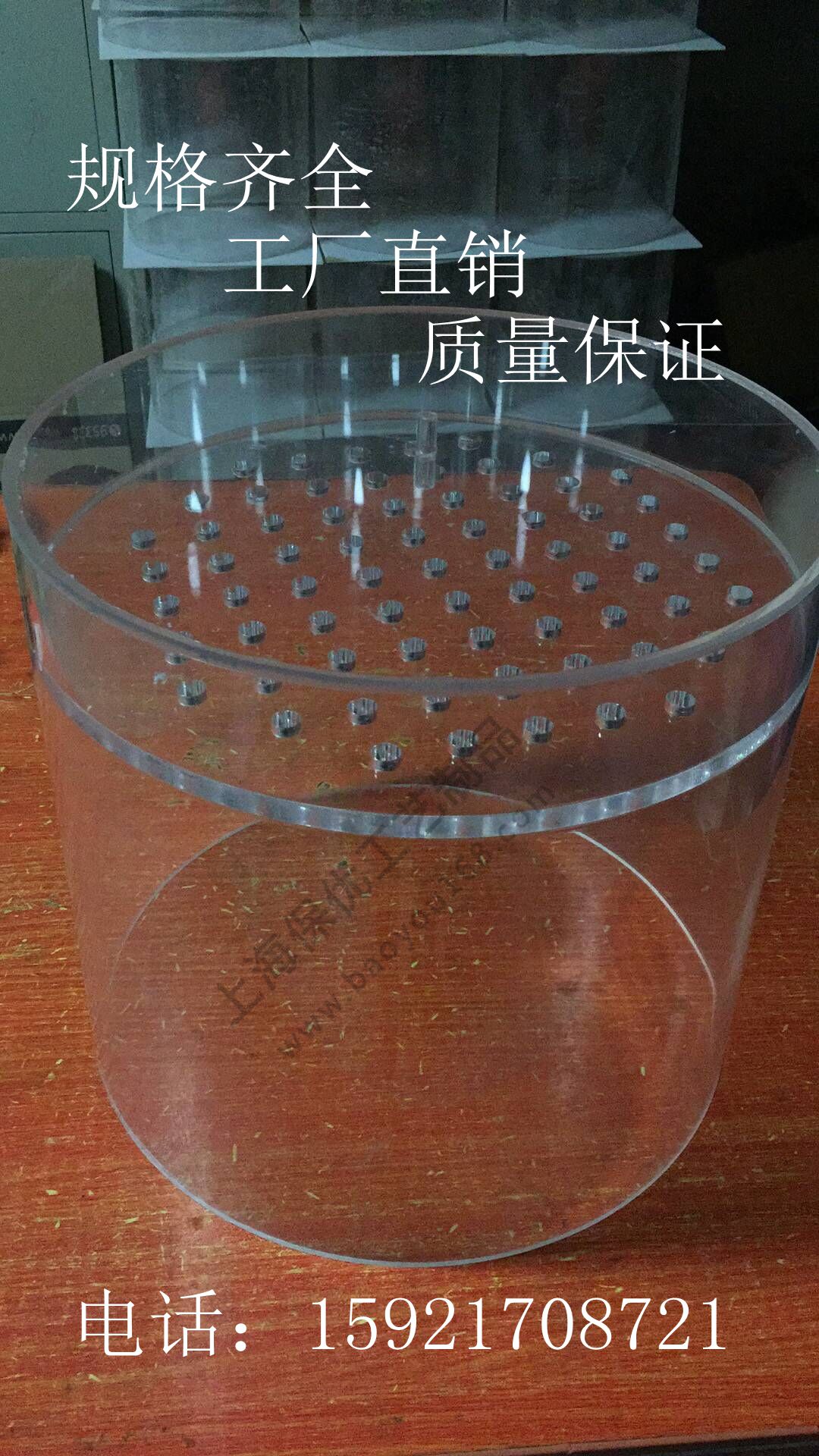 高透明有机玻璃亚克力空心圆管子配件异形筒加工切割定制婚庆花瓶