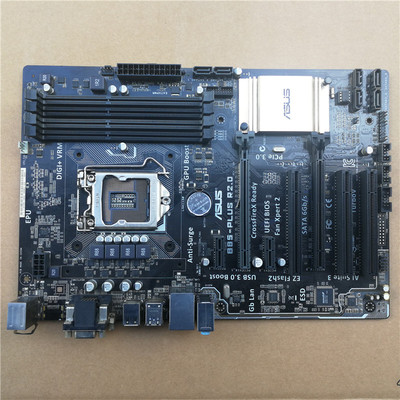 asus/华硕 b85-plus r2.0 1150针 ddr3 豪华大板原装拆机 b85主板