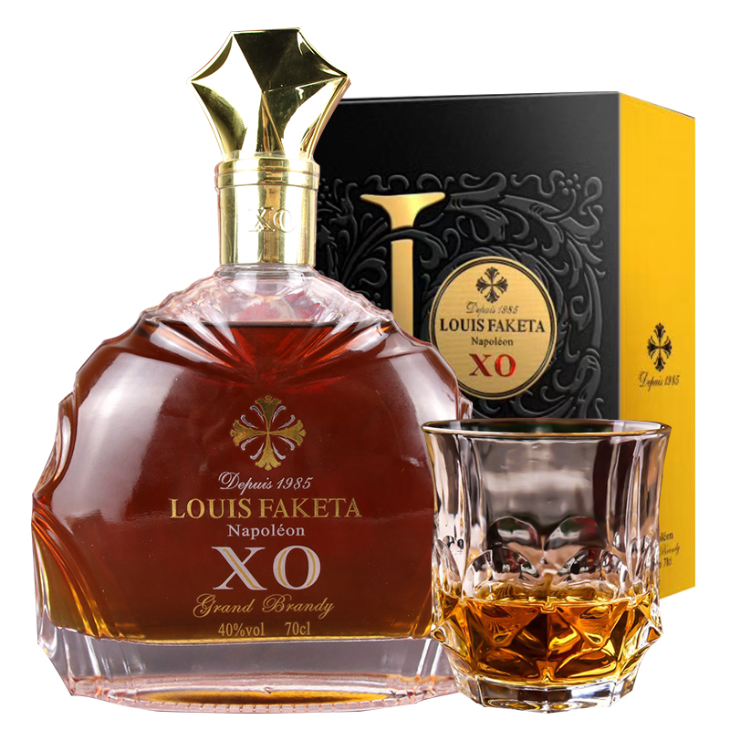 拿破仑白兰地_路易法嘉拿破仑xo洋酒白兰地 法国原装进口700ml礼盒装