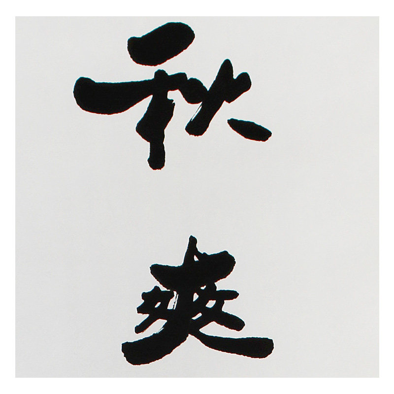 龚锡义 《山高秋爽》 纸本水墨书法