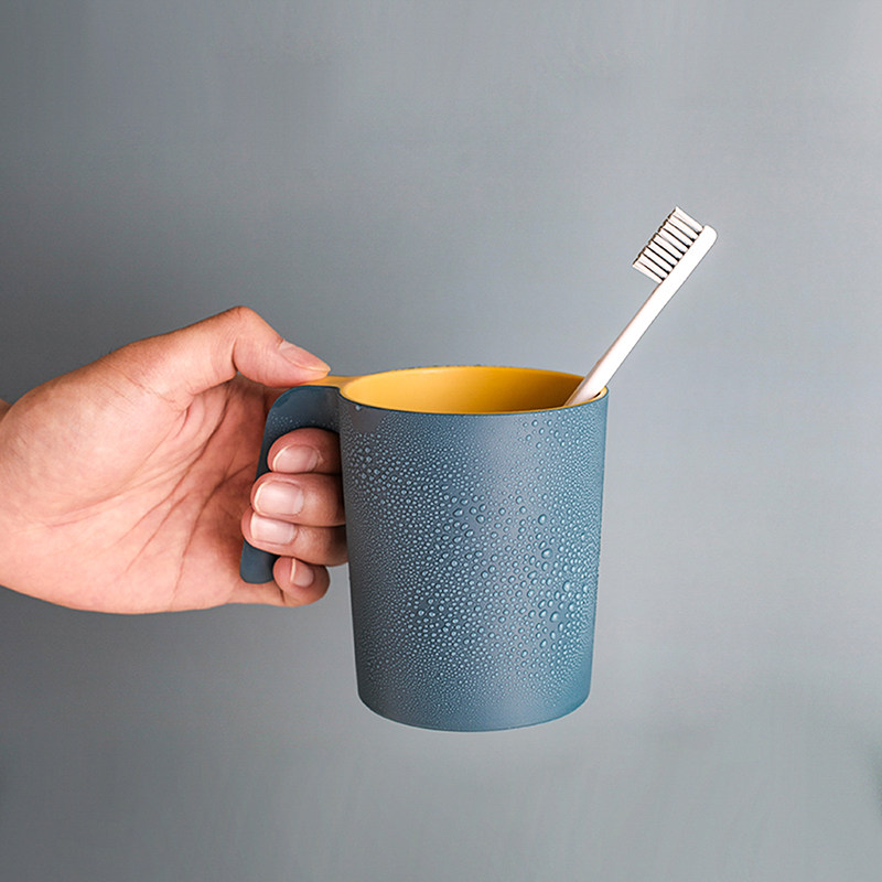 漱口杯一家三口套装牙杯ins风高颜值可爱少女宿舍创意刷牙杯家用