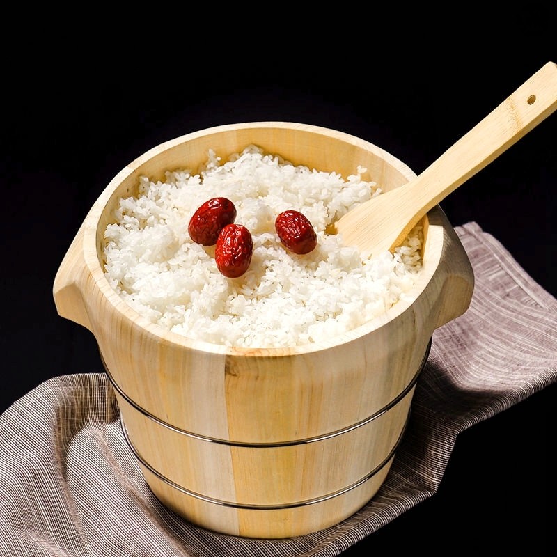 木蒸桶蒸饭蒸饭桶木桶木蒸饭桶木正子蒸饭木桶甄子家用蒸子饭木桶
