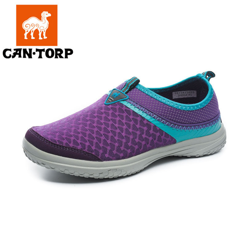cantorp肯拓普户外休闲鞋女2021春夏新款网面透气徒步鞋户外鞋女