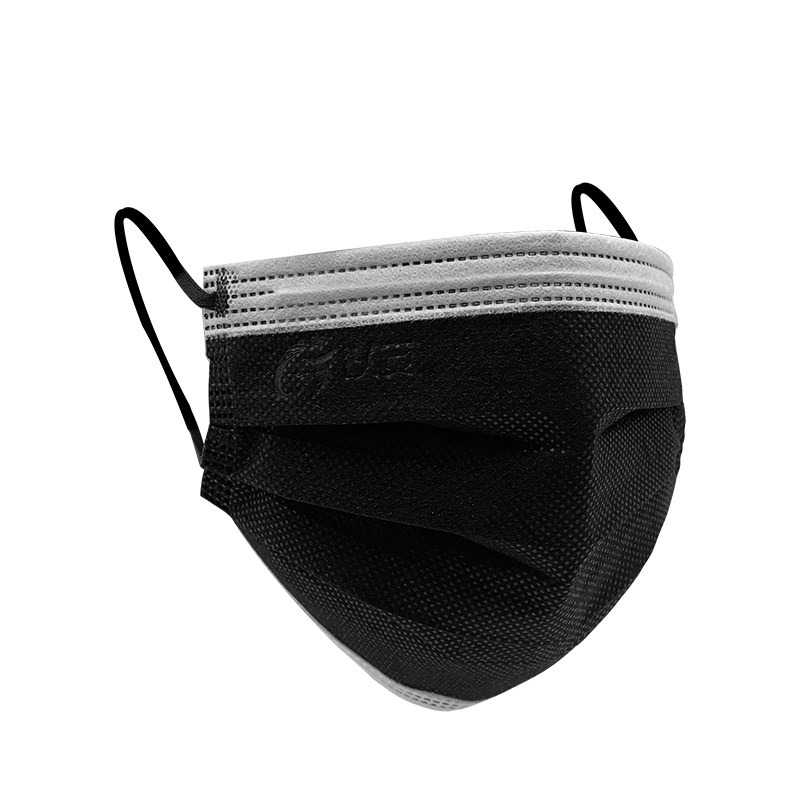 一次性口罩黑色加厚四层活性炭防异味现货单独包装防尘易呼吸以安