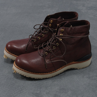 muddye boots virgil visvim 休闲袋鼠皮纯手工靴子男 ict 高帮鞋