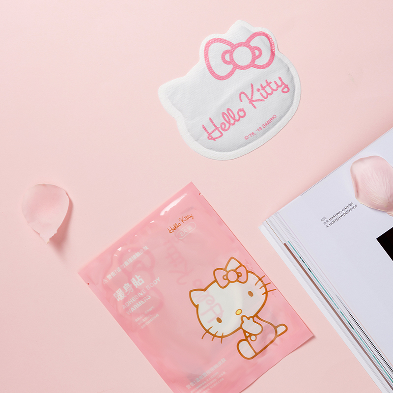 MINISO名创优品Hello Kitty8片装暖身保暖贴暖宝宝女宫寒持久防寒