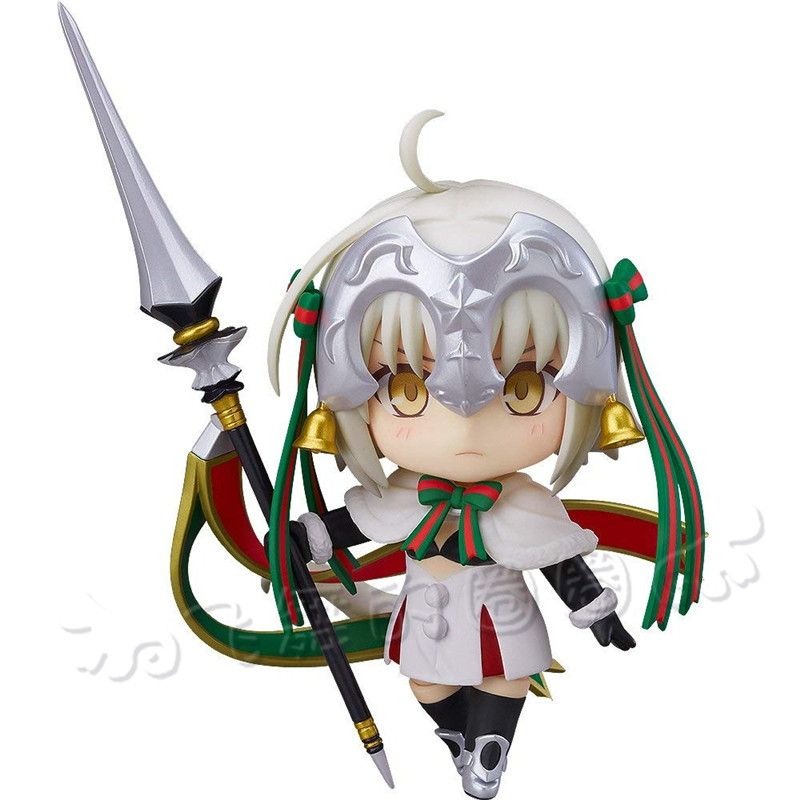 动漫手办国产_白贞德手办 圣诞 q版可动换脸 815 fate/grand archer