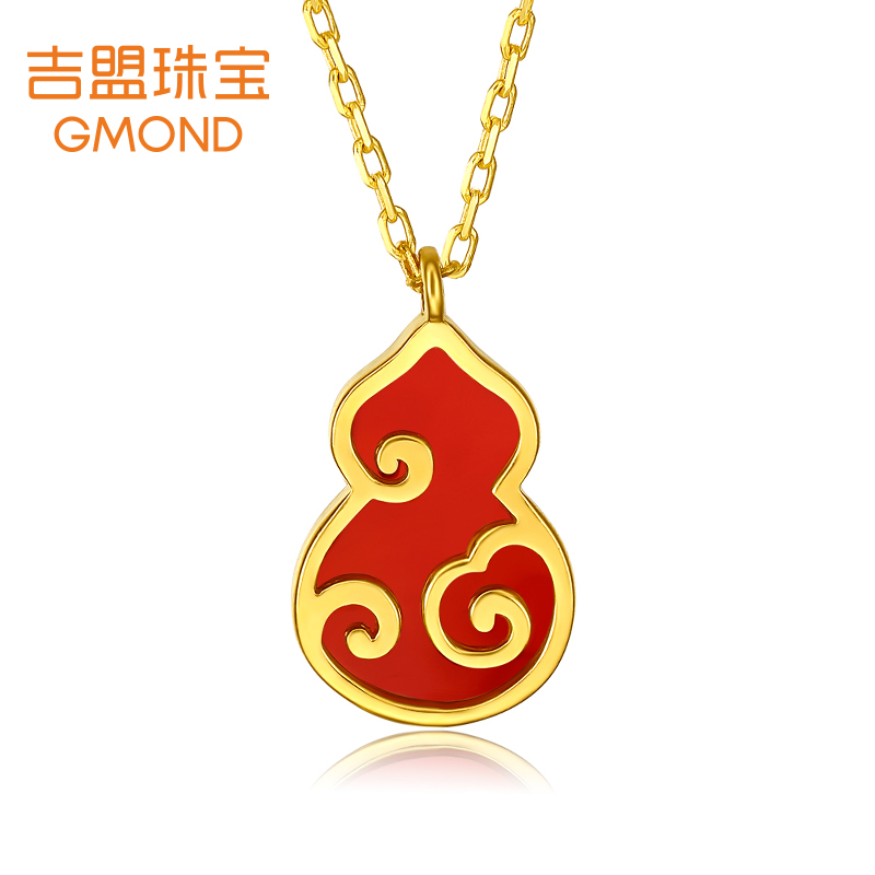 【新品】吉盟黄金吉祥福禄套链女足金葫芦吊坠5G工艺祥云葫芦项链在类目 珠宝/钻石/翡翠/黄金, 黄金首饰(新), 定价黄金, 定价黄金项链中 - 来自Buy2taobao.com提供专业的淘宝代购服务