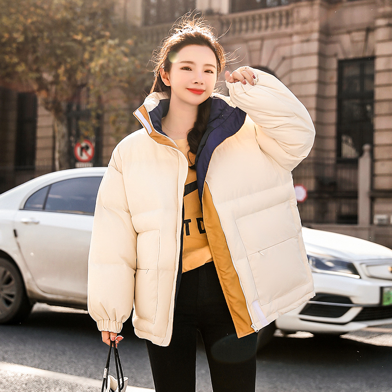 棉袄2020年新款韩版宽松棉衣面包棉服女中长款oversize冬季外套潮