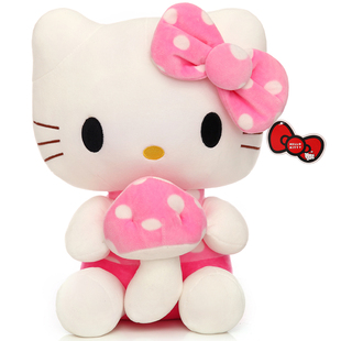 kt猫公仔娃娃哈喽凯蒂猫holle span class=h>kitty /span>毛绒玩具