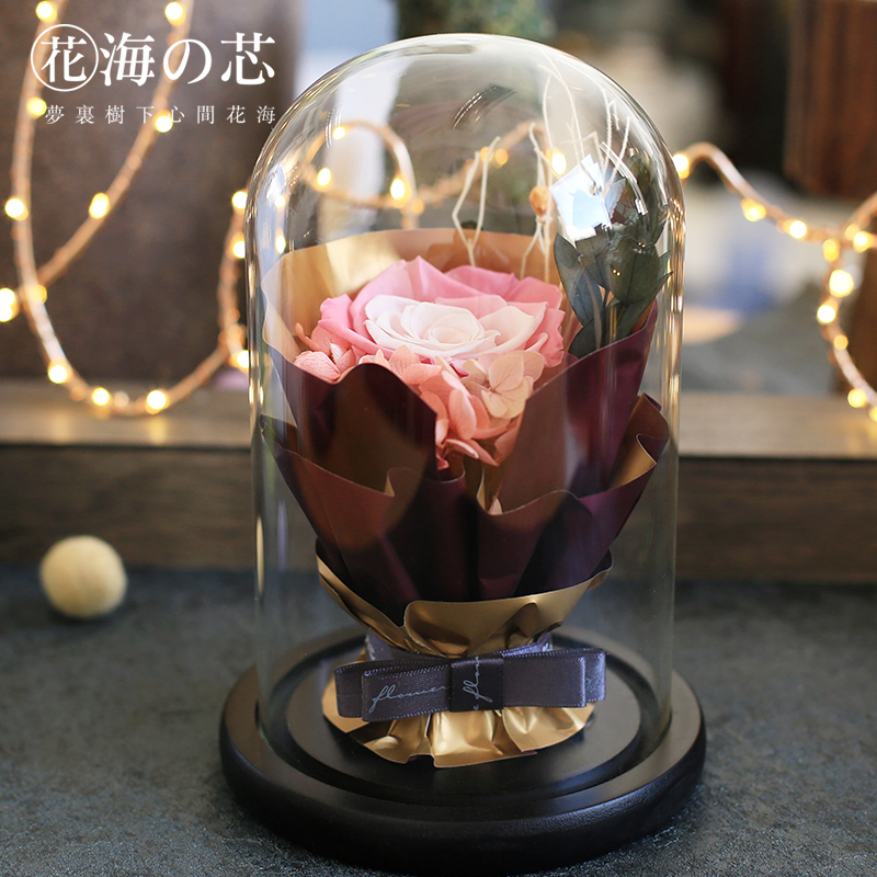 永生花礼盒玻璃罩玫瑰花干花保鲜花情人节礼物送女友爱人生日礼物|msdalam kategori penghantaran bunga/bunga simulasi/tumbuhan berkebun, bunga abadi/bunga kering, bunga abadi - dari Buy2taobao.com untuk memberikan perkhidmatan ejen Taobao profesional membeli