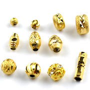 Myatou Golden loose beads DIY accessories transport ball transit of Pearl alloy fittings gold accessories