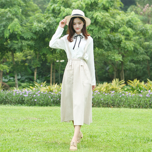 长裙学生 森系 文艺