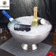欧式不锈钢超大冰桶实用冰酒桶 酒吧红酒冰桶冰粒桶香槟桶沙律盆