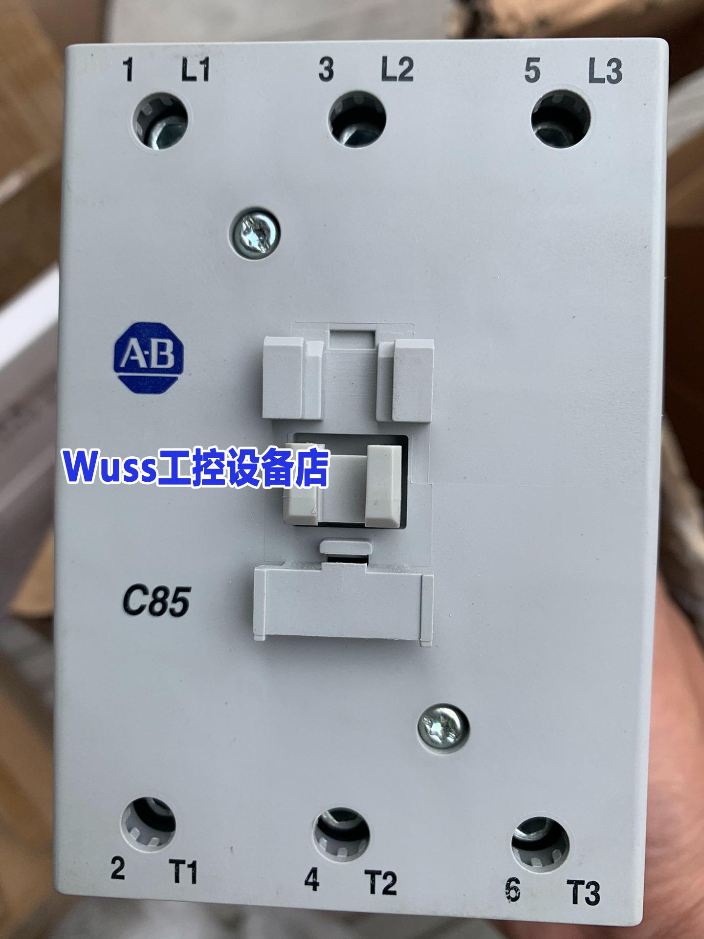 AB罗克韦尔接触器，100-C85D00,原包装9台，一台没议价产品