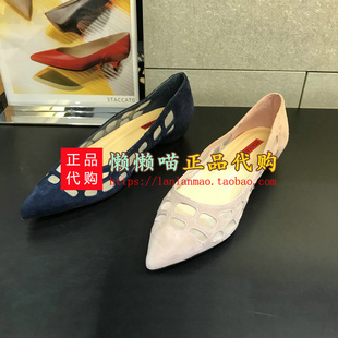 chanel j12真假 專櫃正品代購思加圖2020年春新款平底尖頭鏤空女單鞋J2101 J2101D chanel真假