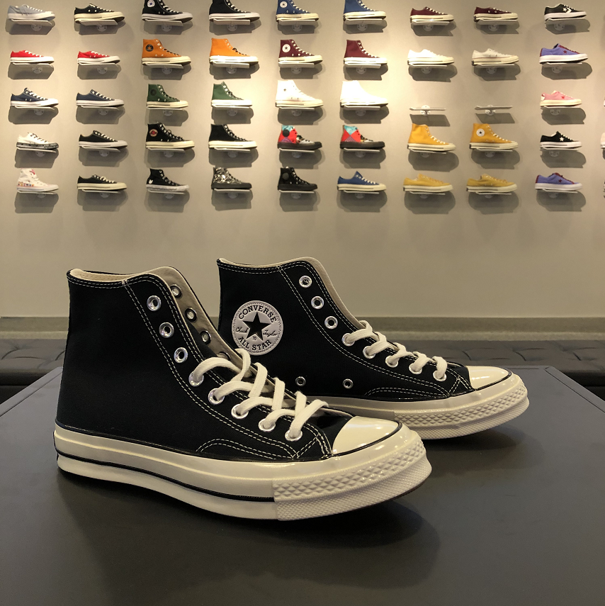 匡威converse1970S三星黑高草绿黄高酒红高帆布鞋162050C 162053C