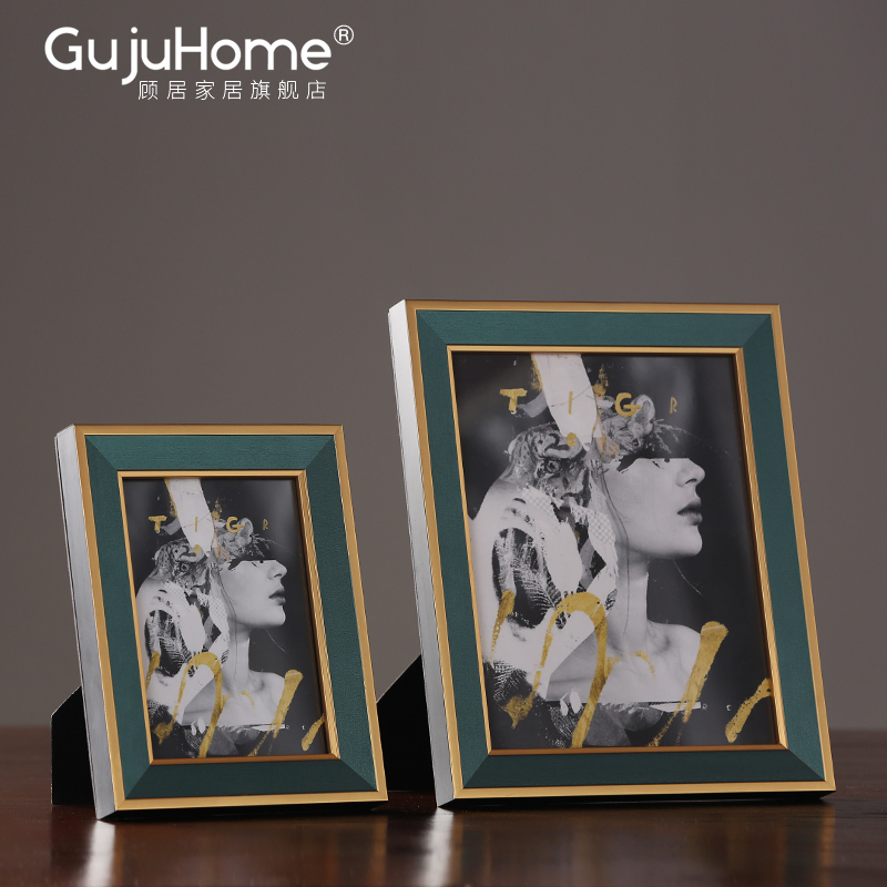 简欧美式实木相框创意摆件家居电视柜玄关卧室客厅室内装饰品摆设|ruв категории Домашний быт, рамка/рамка - от Buy2taobao.com для оказания профессиональной услуги покупки агента Taobao