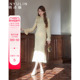 韩语琳法式连衣裙2024新款女春季高级感气质显瘦设计感小众裙子