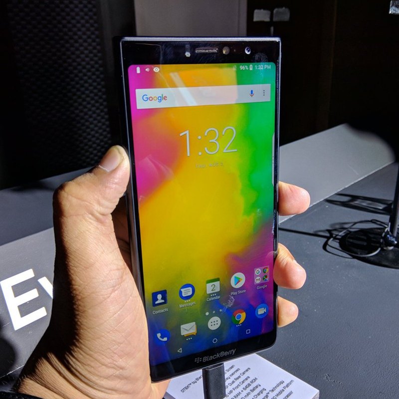 blackberry/黑莓 evolve二代谷歌evox全面屏指纹手机联通移动4g