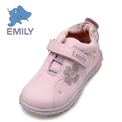 EMILY宜美新款专柜正品韩国磨砂皮女童鞋运动鞋单鞋机能鞋学生鞋