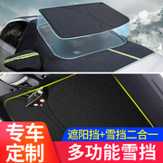 Front windshield for automobiles
