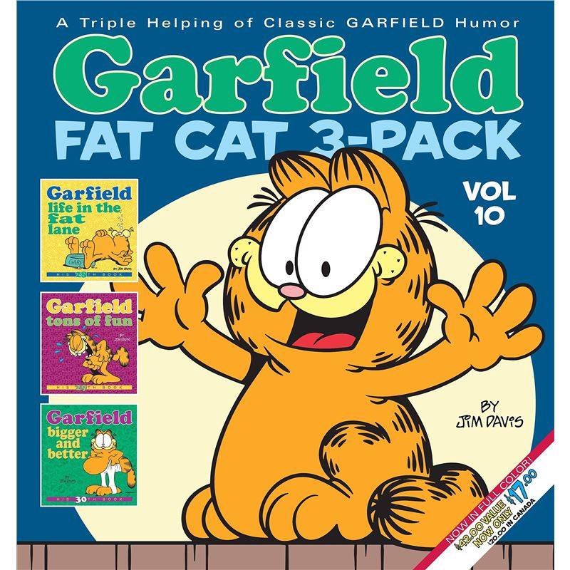 加菲猫英文原版garfieldfatcat3-pack原版其它