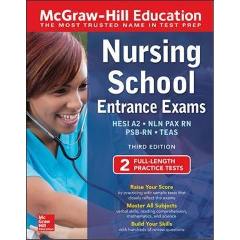 预订mcgrawhilleducationnursingschoolentranceexamsthirdedition