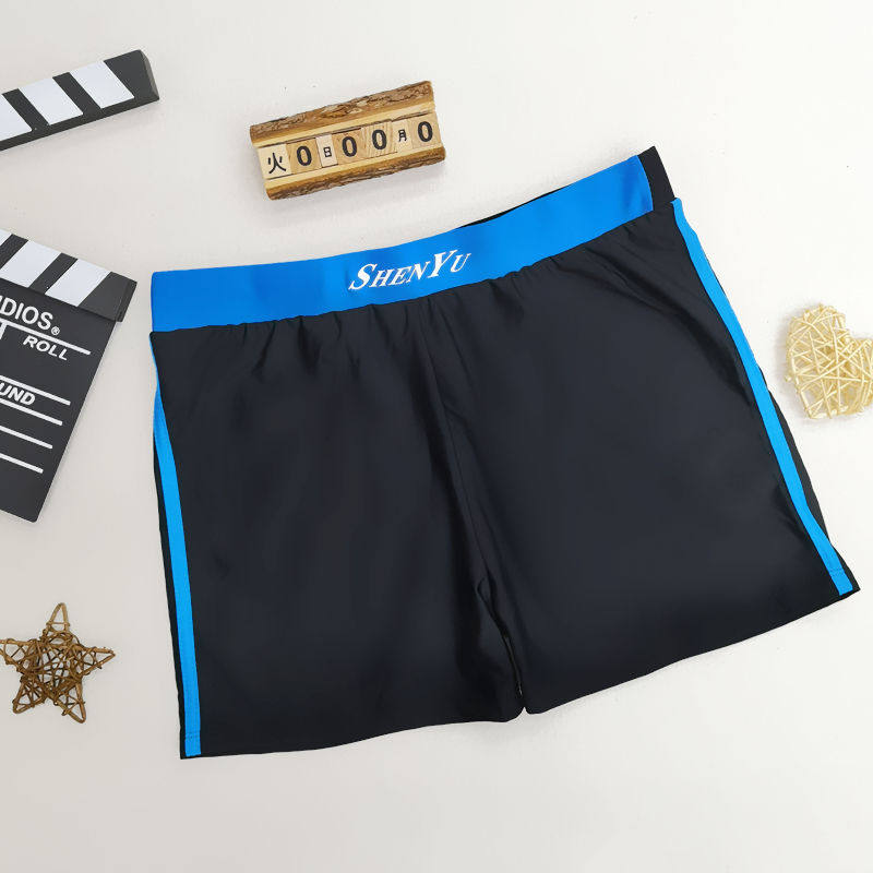 泳裤男防尴尬专业舒适修身中腰潮款青少年温泉成人时尚平角游泳裤