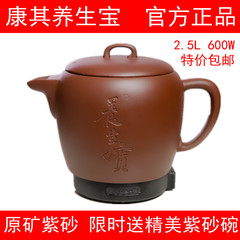 养生宝康茗壶中药壶煎药壶养生壶紫砂药罐熬药电药锅煎药2.5L康其