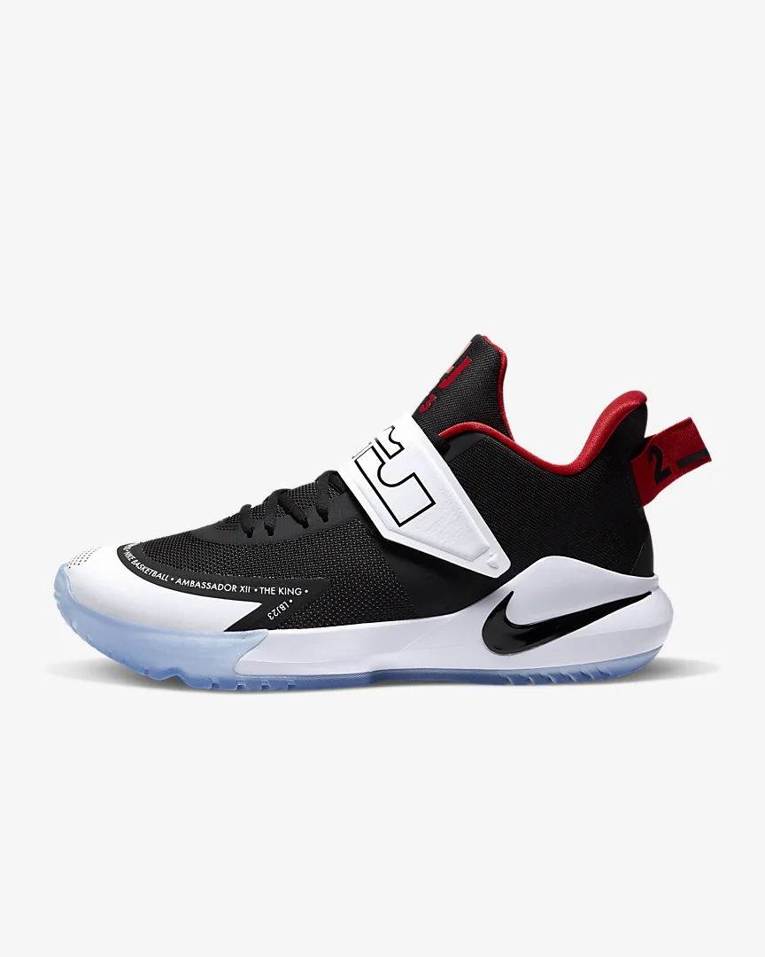 nike ambassador xii lbj詹姆斯使节12气垫篮球鞋 bq5436-001-003